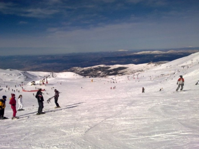 Visitando las pistas